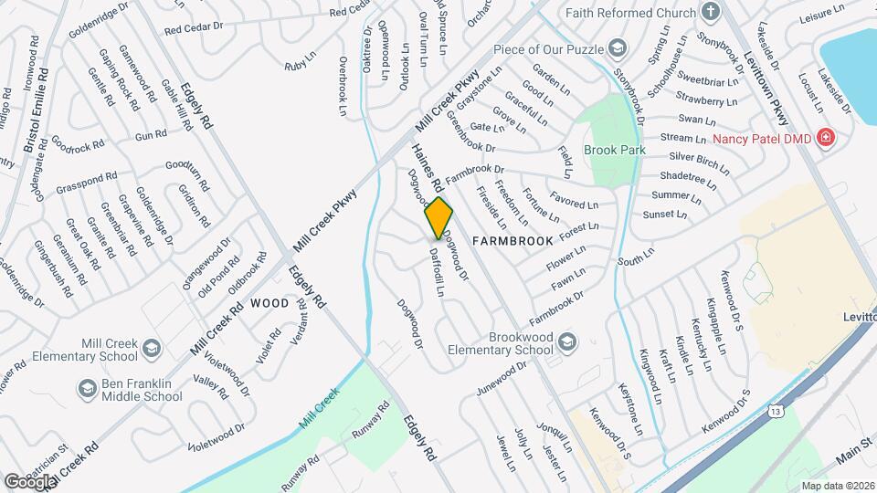 68 Daffodil Ln Map and Location Details