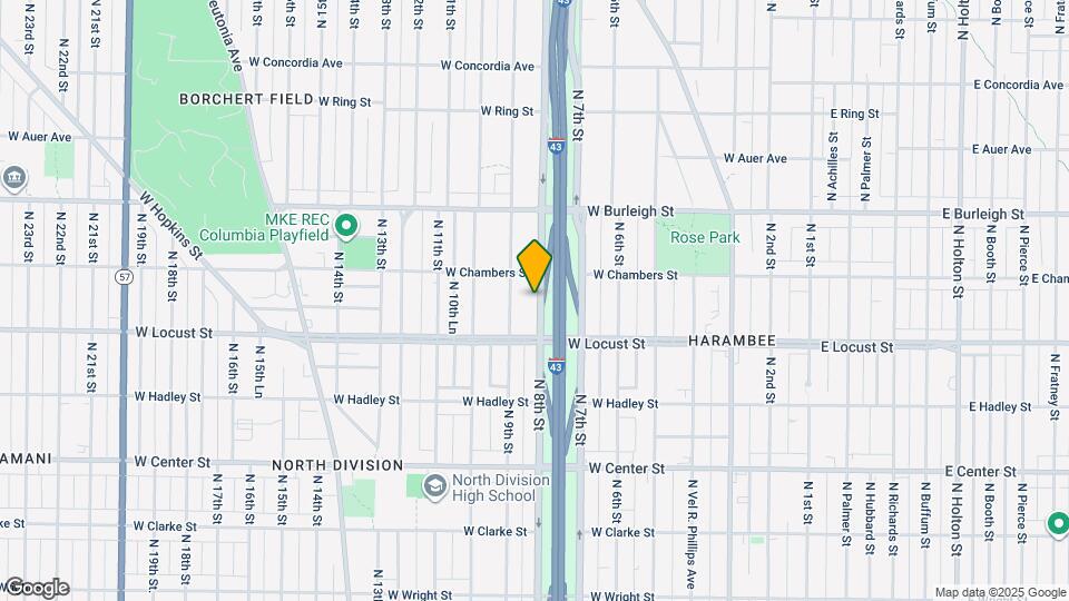 2945-2947-2947 N 8th St Map and Location Details