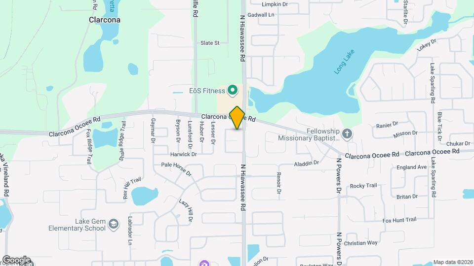 7010 Lake Long Dr Map and Location Details