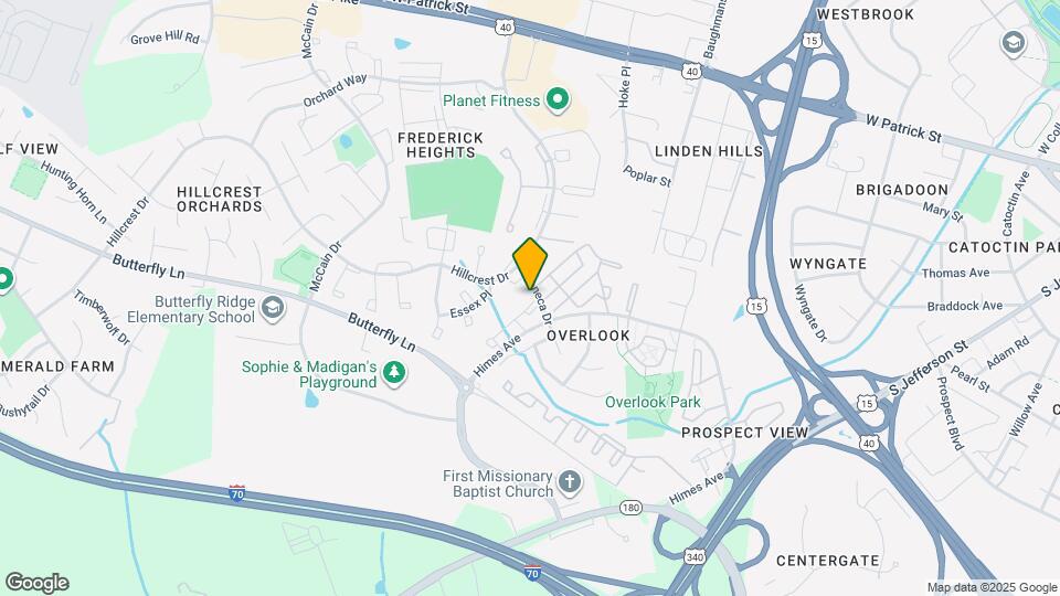 601 Himes Ave, Unit 102 Map and Location Details