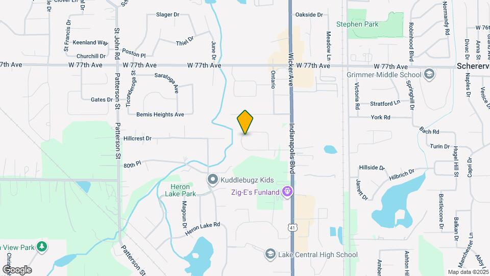 11232 W 80th Ct Map and Location Details