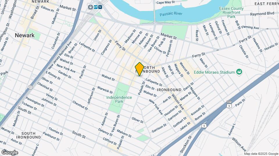 342 Lafayette St Mapa y Detalles de la Ubicación