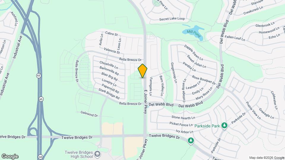 2195 Comstock Ln Mapa y Detalles de la Ubicación
