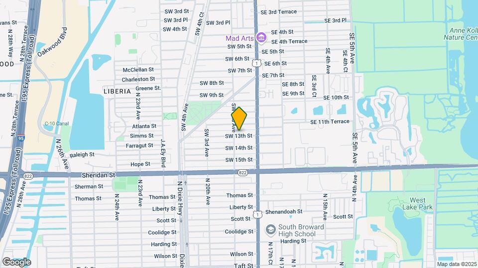 42-48 SW 13th St Mapa y Detalles de la Ubicación