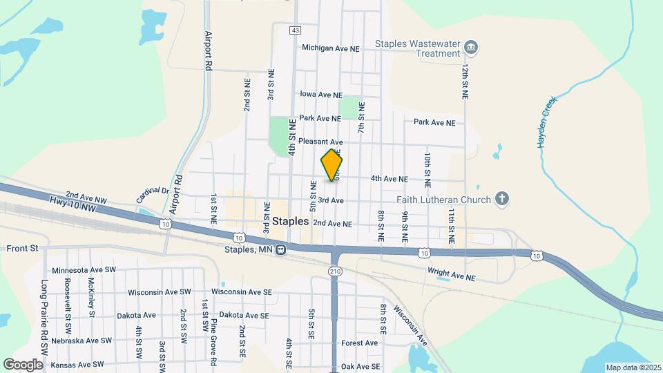 315 6th St NE Map and Location Details