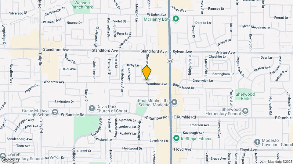 3301 Sherwood Ave Map and Location Details