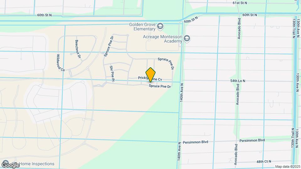 13674 Spruce Pne Dr Mapa y Detalles de la Ubicación