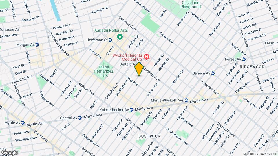 296 Stanhope St Map and Location Details