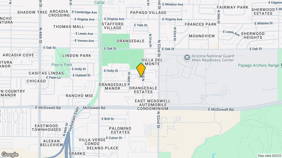 1850 N 51st St Map and Location Details