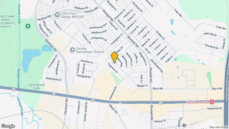 5920 Maple Ln Map and Location Details