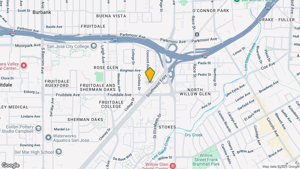 824 Deland Ave Map and Location Details