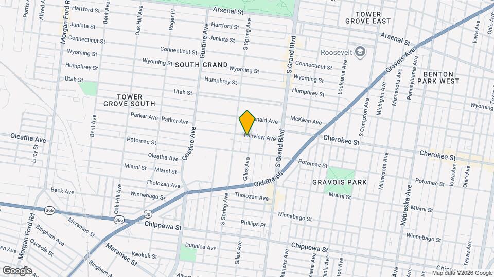 3704 Fairview Ave, Unit 1E Map and Location Details