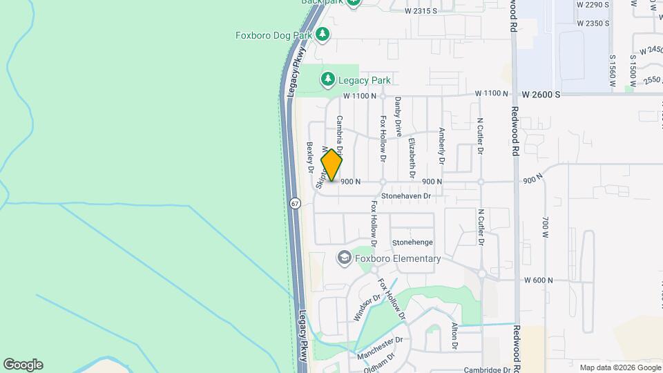 1118 Stonehaven Dr Map and Location Details