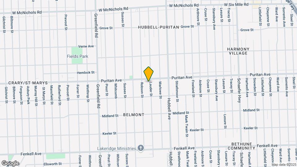 15893 Lauder St Map and Location Details