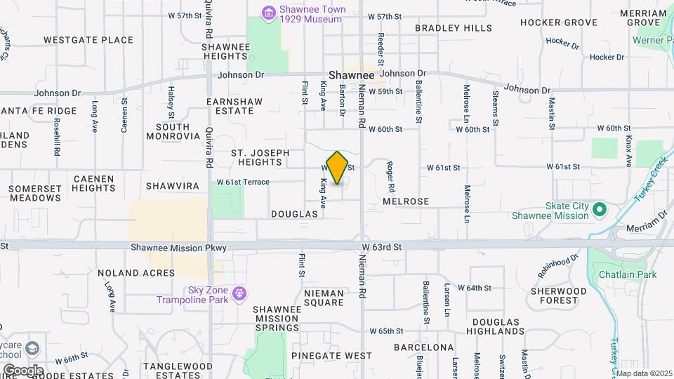 6029 Barton Ave Mapa y Detalles de la Ubicación