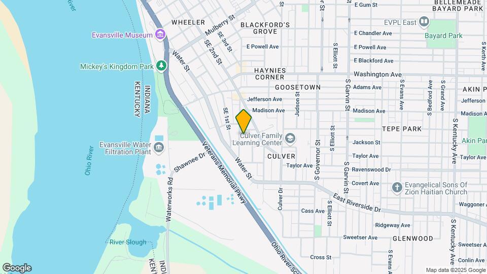 1320 Parrett St Map and Location Details