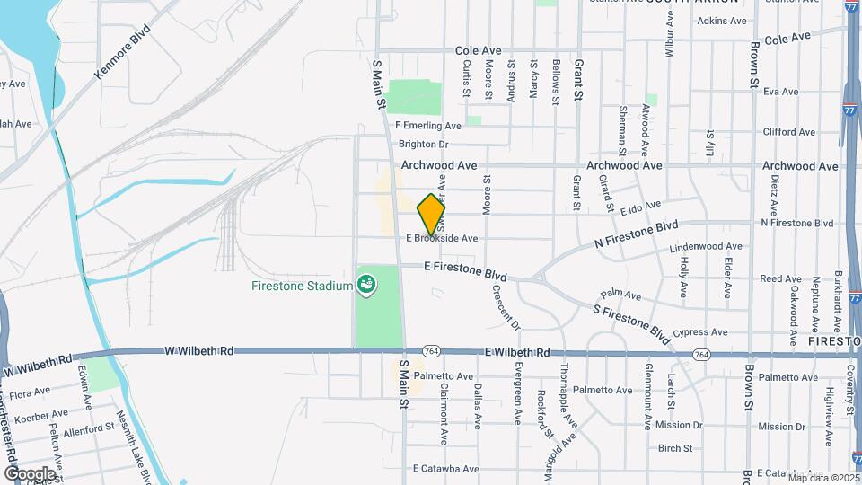 44 E Brookside Ave Map and Location Details