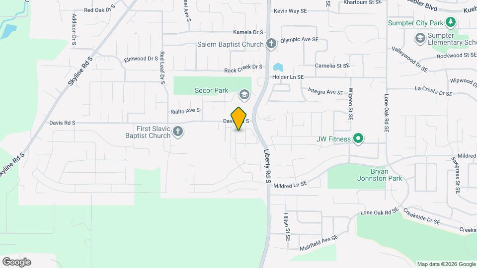 5726 Joynak St S Map and Location Details