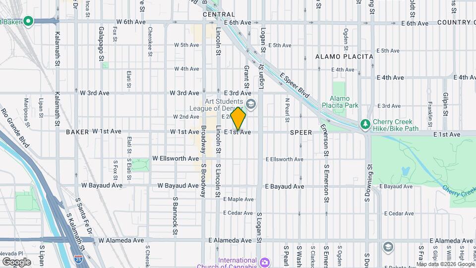 94 N Sherman St, Unit #1 Map and Location Details