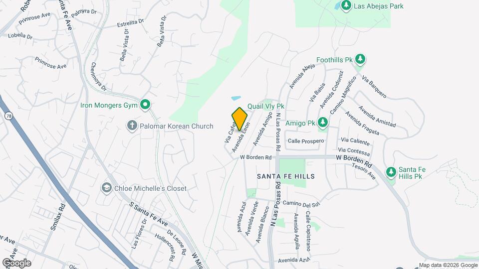 738 Avenida Leon Map and Location Details