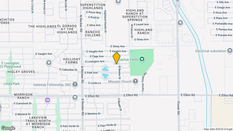 4276 E Cullumber Ct Map and Location Details