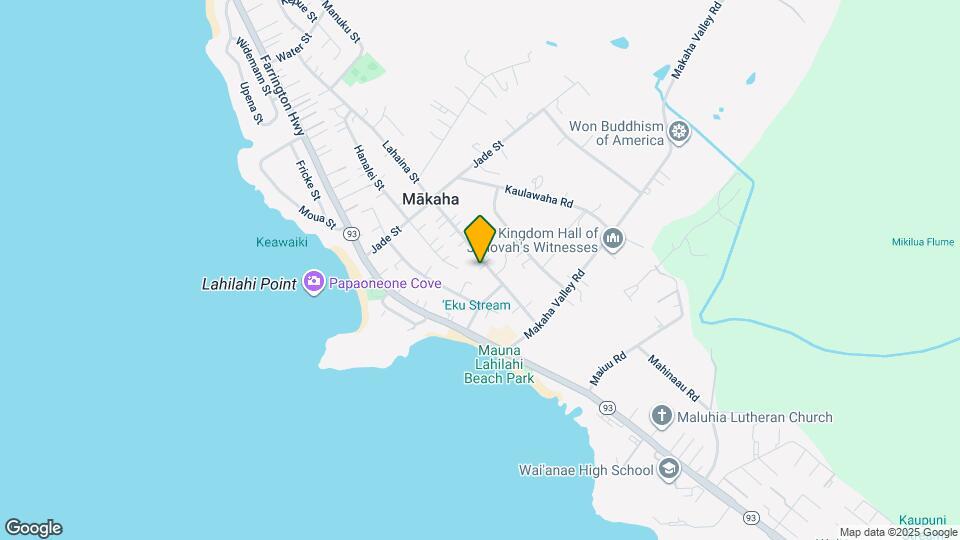 84-1025-1025 Lahaina St Map and Location Details