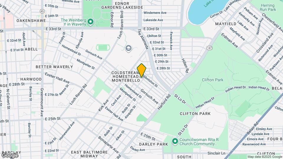 1572 Carswell St Map and Location Details