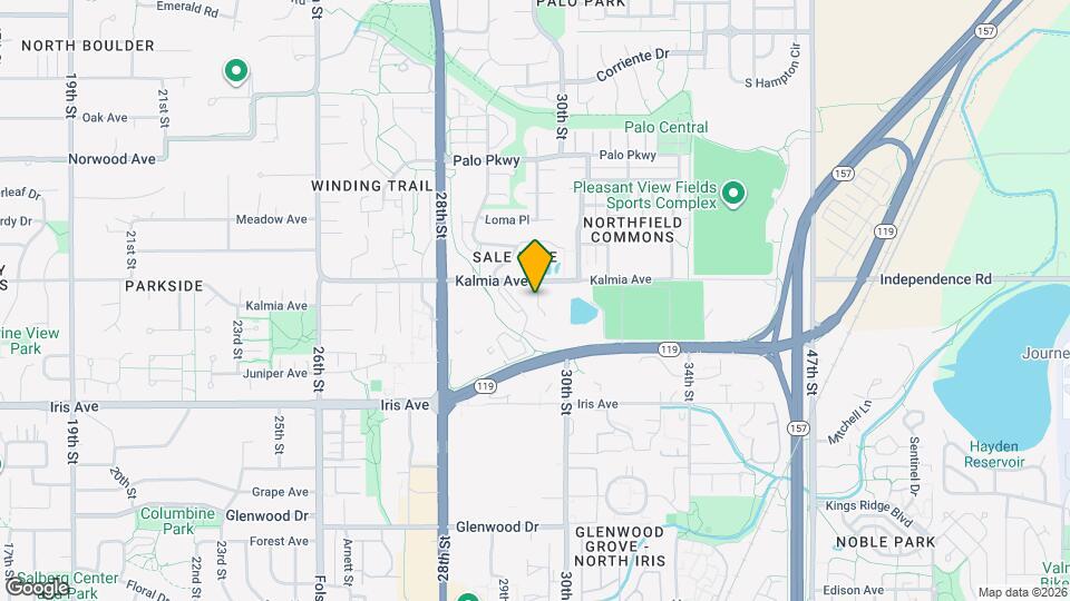 2938 Kalmia Ave Map and Location Details