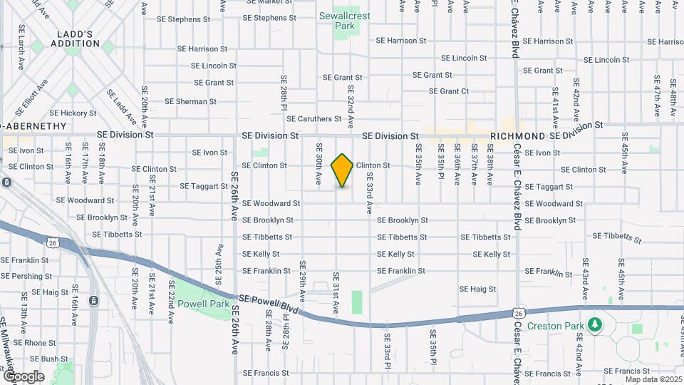 2820 SE 31st Ave Mapa y Detalles de la Ubicación
