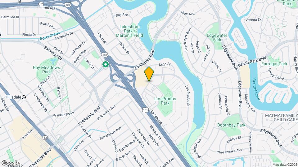 3055 La Selva St Map and Location Details