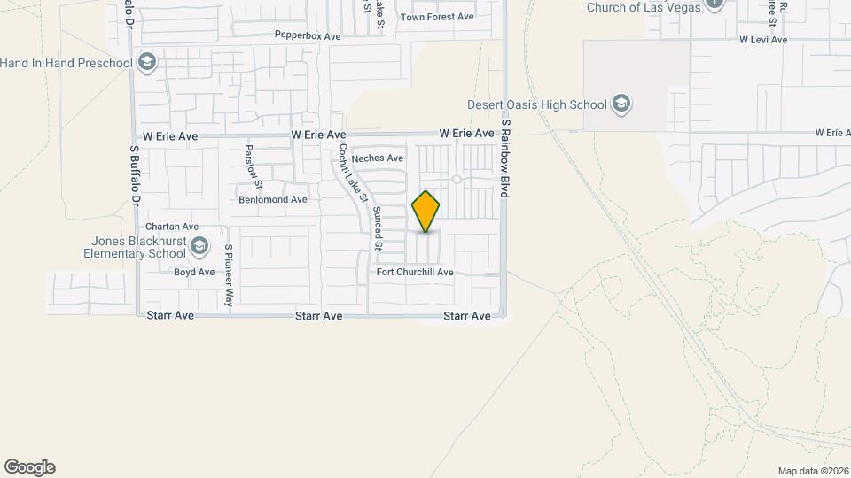 11143 Ranch Valley St Map and Location Details