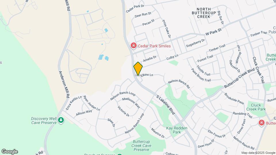 1703 Elkins Ln Map and Location Details