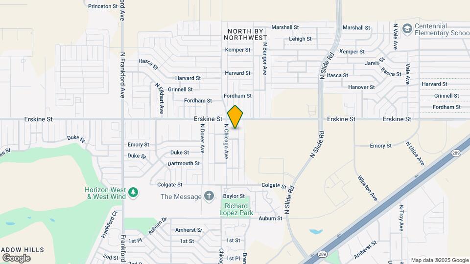 527 N Brentwood Ave, Unit A Mapa y Detalles de la Ubicación
