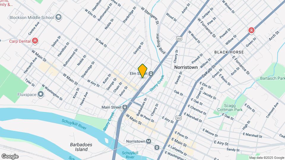 650 Corson St Map and Location Details