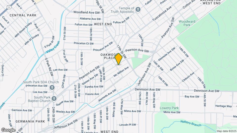 1741 Steiner Ave SW Map and Location Details