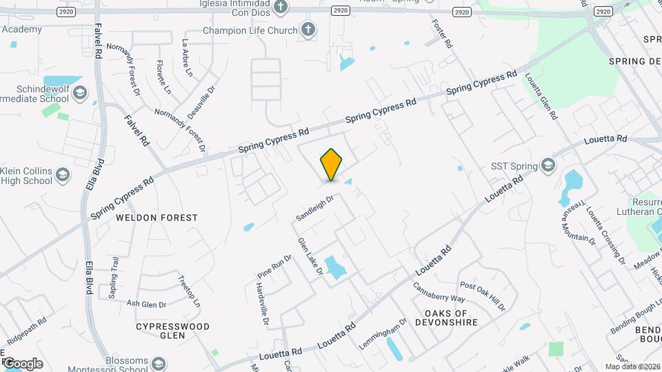 3223 Spring Ranch Ln, Unit 08-2138 Map and Location Details