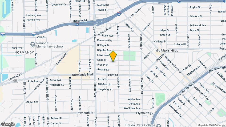 4729 French St Map and Location Details