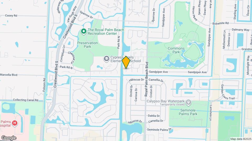 4 W Greenway Dr Map and Location Details