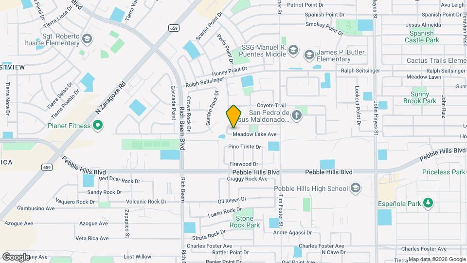 14213 Meadow Lake Ave Map and Location Details