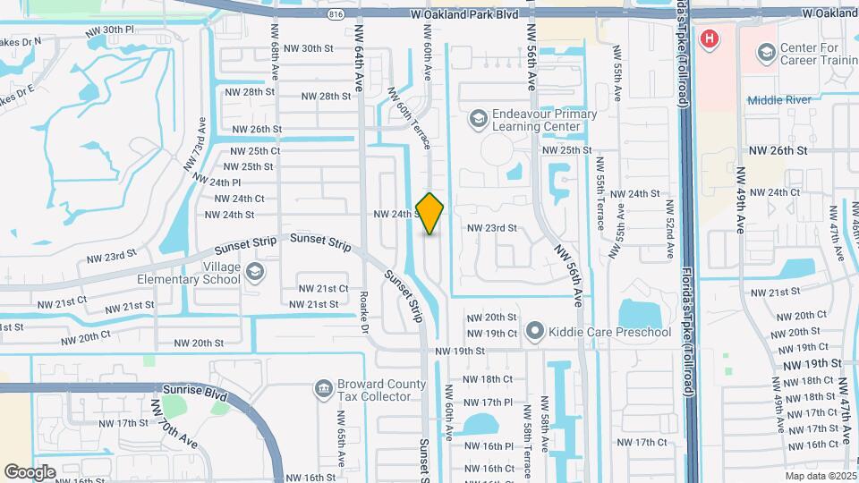 2310 NW 60th Terrace Map and Location Details