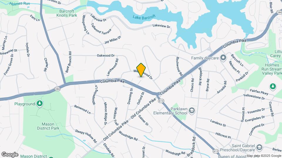 6438 Columbia Pike Map and Location Details