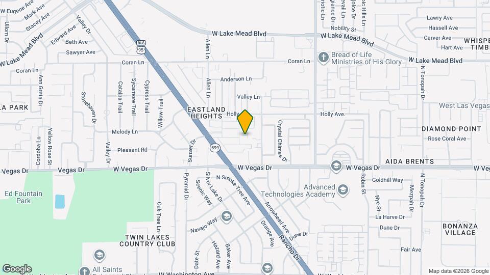 3411 Amethyst Glen Ct Map and Location Details