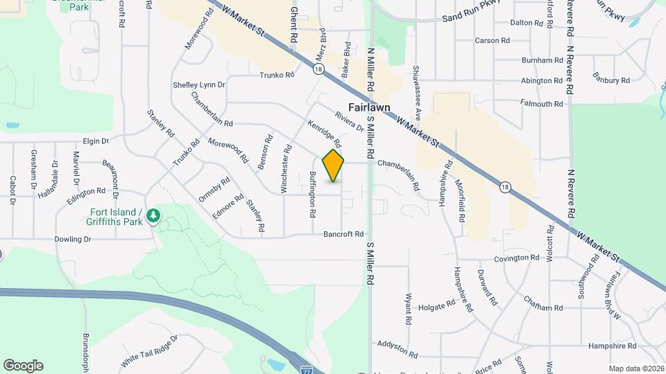 288 Kenridge Rd Map and Location Details