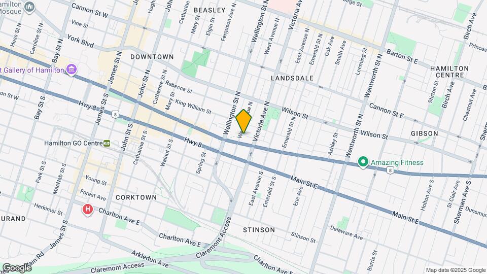 12 West Avenue N Map and Location Details