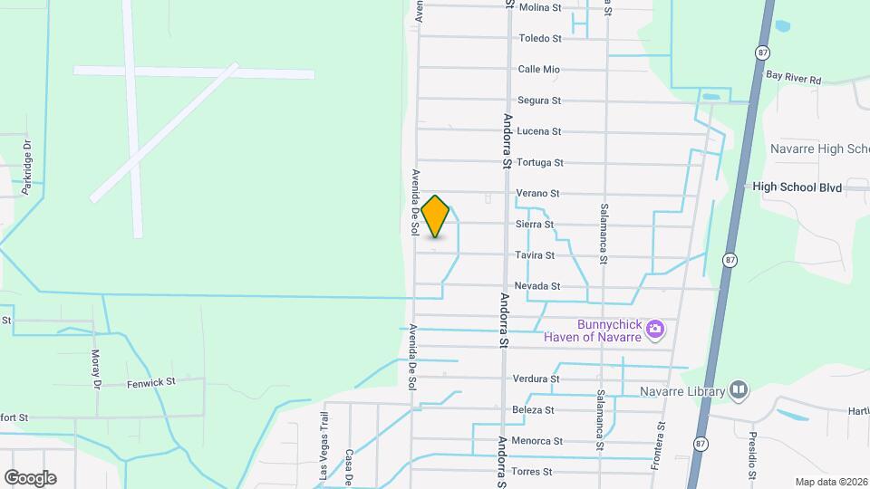 8134 Tavira St Map and Location Details