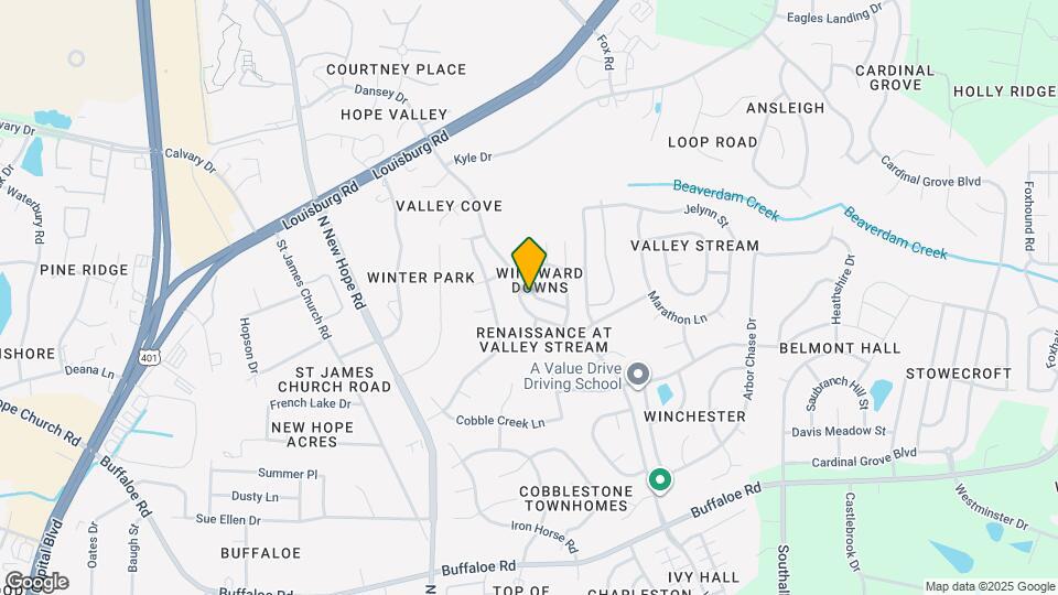 4813 Windbreak Ln Map and Location Details