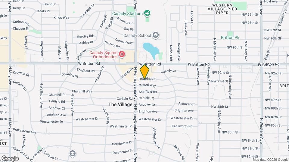 1612 Downing St Map and Location Details