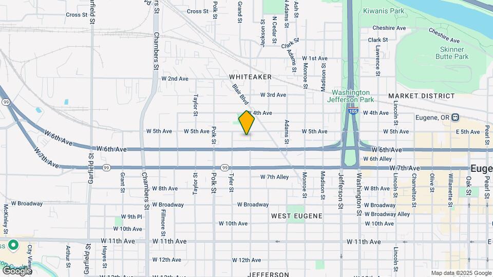 540 Van Buren St Map and Location Details