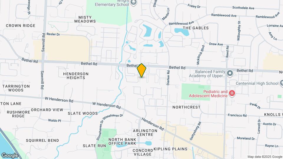 2261 Hedgerow Road Map and Location Details