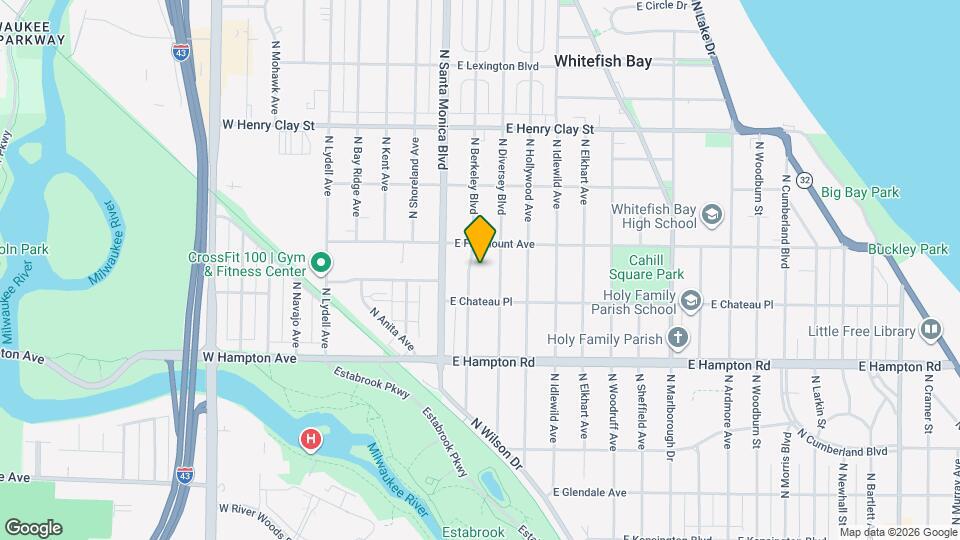 4942 N Berkeley Blvd Map and Location Details